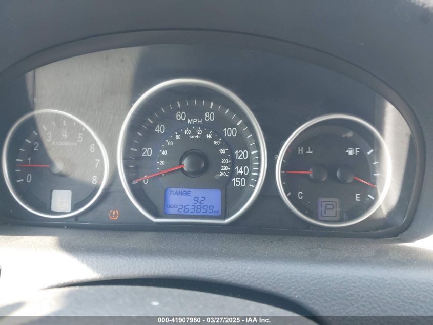 2008 Hyundai Veracruz Gls/Limited/Se VIN: KM8NU13C58U038359 Lot: 41907980