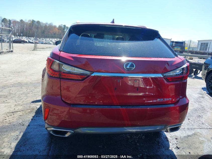 2017 Lexus Rx 350 VIN: 2T2ZZMCA1HC084089 Lot: 41908083