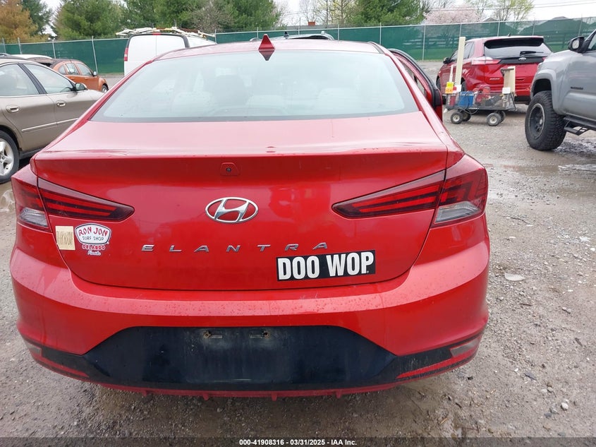 2020 HYUNDAI ELANTRA VIN: 5NPD84LF6LH507770