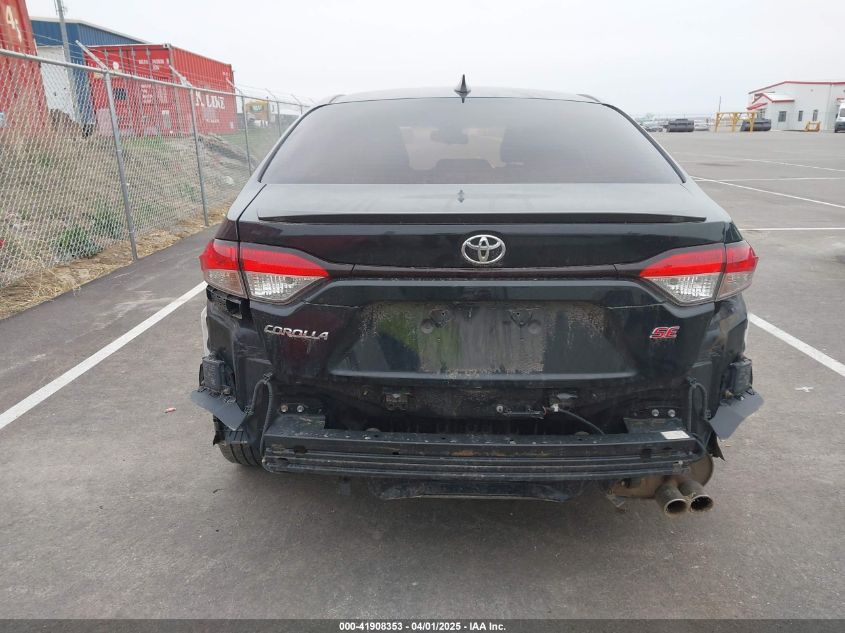 2020 Toyota Corolla Se VIN: JTDP4RCE0LJ008905 Lot: 41908353