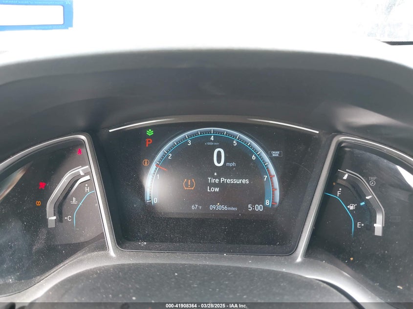 2016 HONDA CIVIC VIN: 19XFC2F79GE086346