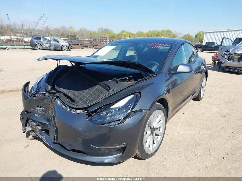 2021 TESLA MODEL 3 VIN: 5YJ3E1EA9MF869919