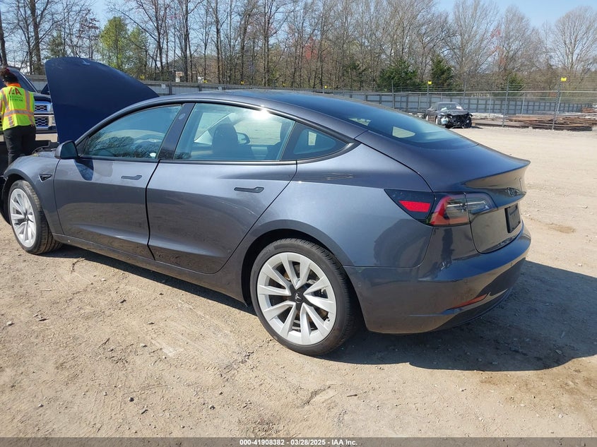 2021 TESLA MODEL 3 VIN: 5YJ3E1EA9MF869919