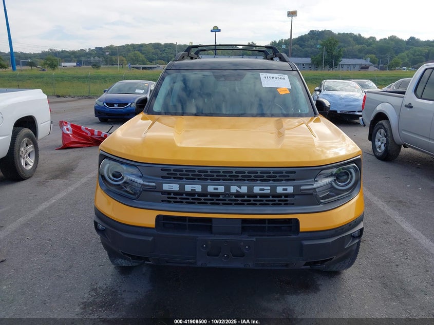 2022 Ford Bronco Sport Badlands VIN: 3FMCR9D92NRD09701 Lot: 41908500