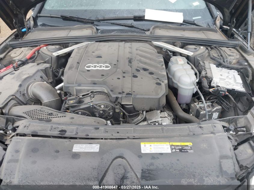 2024 Audi A4 Premium Plus 45 Tfsi S Line Quattro S Tronic VIN: WAUEAAF43RN006553 Lot: 41908647