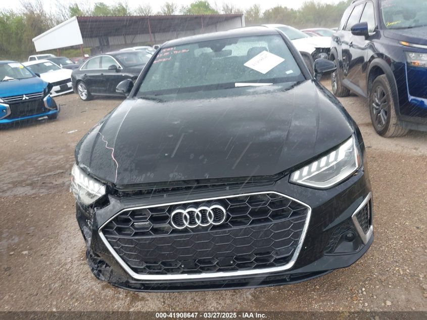 2024 Audi A4 Premium Plus 45 Tfsi S Line Quattro S Tronic VIN: WAUEAAF43RN006553 Lot: 41908647