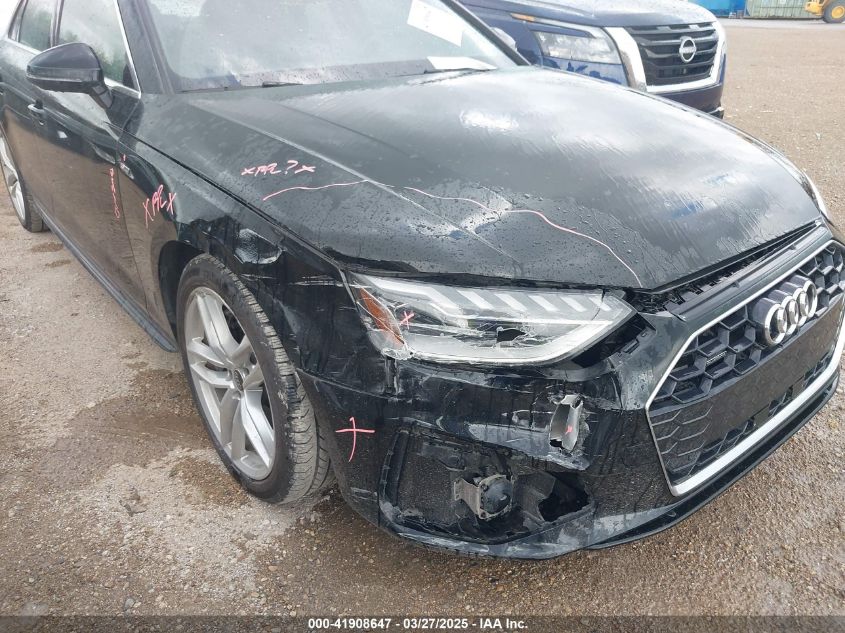2024 Audi A4 Premium Plus 45 Tfsi S Line Quattro S Tronic VIN: WAUEAAF43RN006553 Lot: 41908647