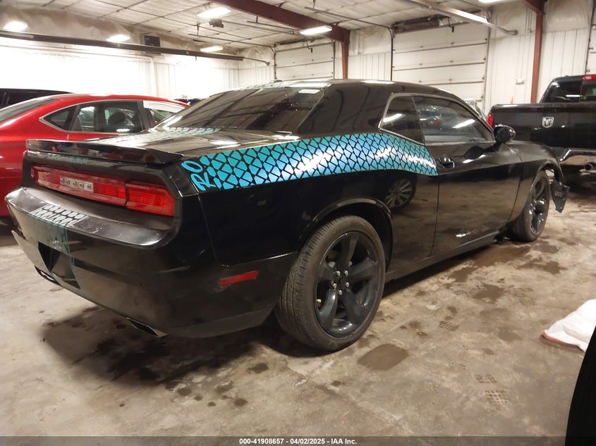 2013 DODGE CHALLENGER VIN: 2C3CDYAG2DH663247