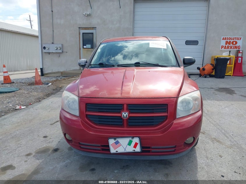 2007 DODGE CALIBER VIN: 1B3HB48B07D351411