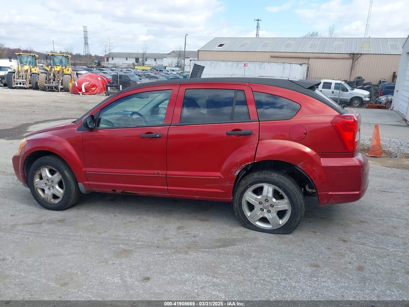 2007 DODGE CALIBER VIN: 1B3HB48B07D351411