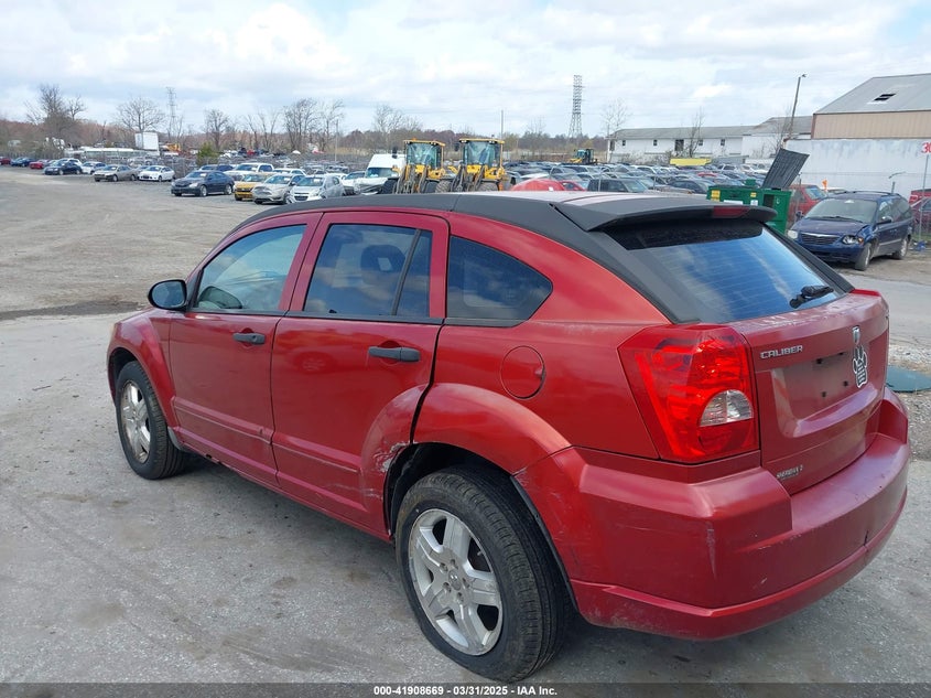 2007 DODGE CALIBER VIN: 1B3HB48B07D351411
