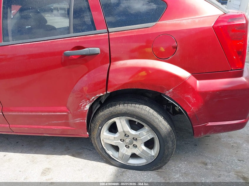 2007 DODGE CALIBER VIN: 1B3HB48B07D351411