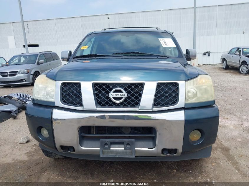 2004 Nissan Pathfinder Armada Le VIN: 5N1AA08B44N711907 Lot: 41908979