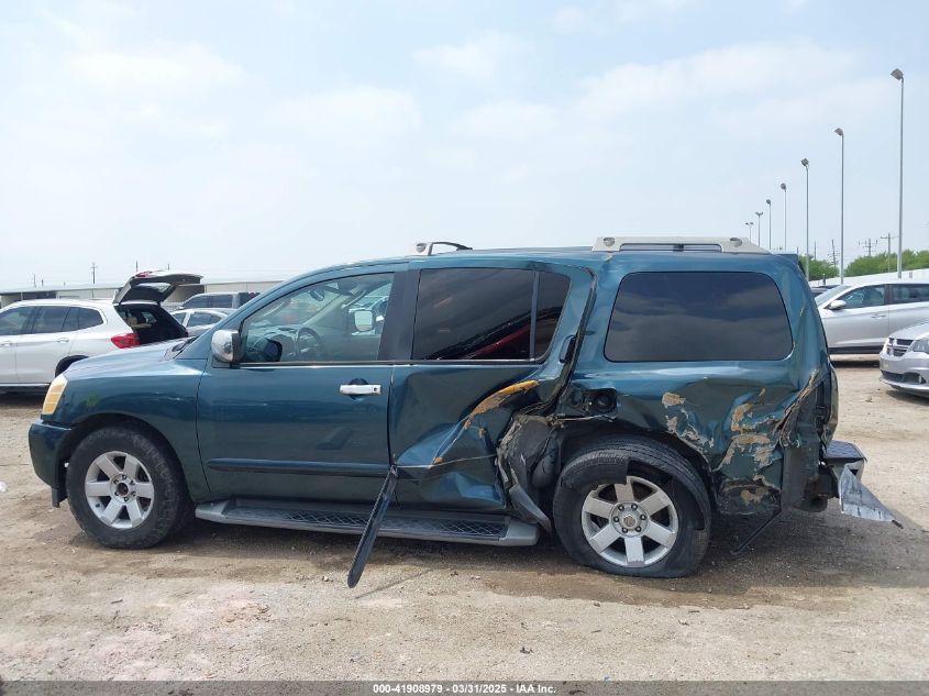 2004 Nissan Pathfinder Armada Le VIN: 5N1AA08B44N711907 Lot: 41908979