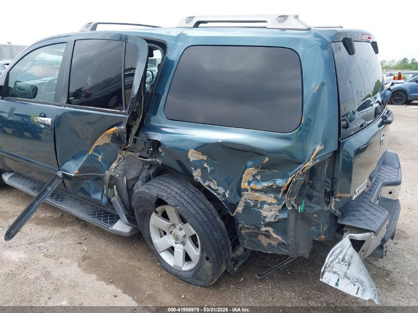 2004 Nissan Pathfinder Armada Le VIN: 5N1AA08B44N711907 Lot: 41908979