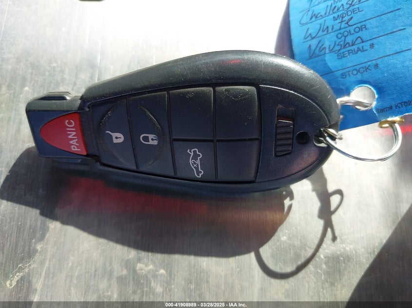 2014 DODGE CHALLENGER VIN: 2C3CDYAG7EH307684