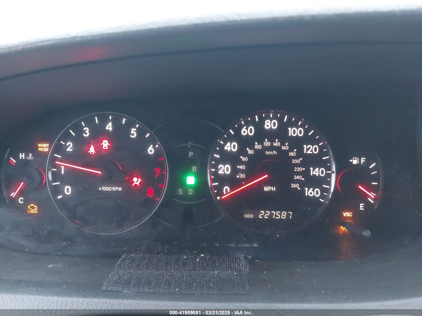 2006 TOYOTA AVALON VIN: 4T1BK36B56U122203