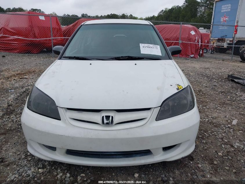 2004 Honda Civic Vp VIN: 2HGES16334H611425 Lot: 41909272