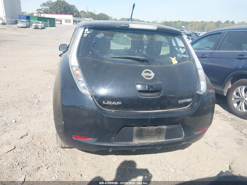 2014 NISSAN LEAF VIN: 1N4AZ0CP8EC331536