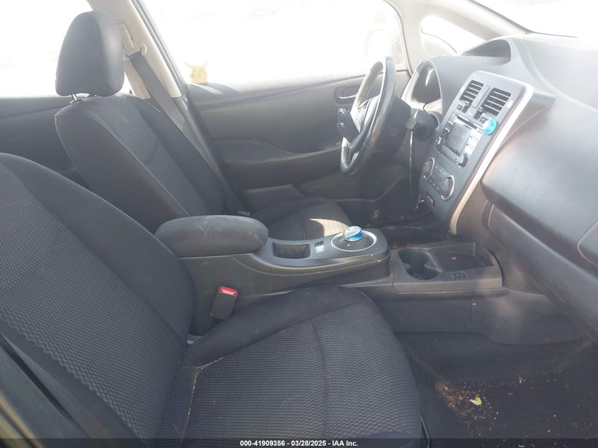 2014 NISSAN LEAF VIN: 1N4AZ0CP8EC331536