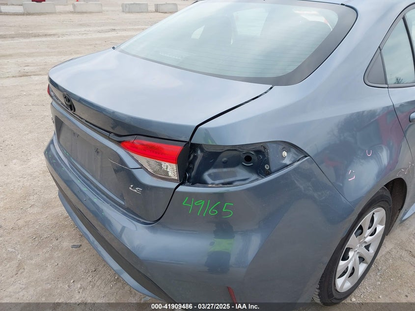 2021 TOYOTA COROLLA VIN: 5YFEPMAE0MP228191