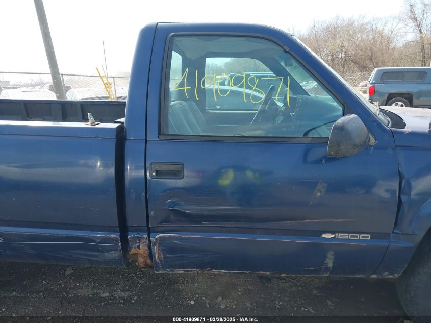 1996 Chevrolet Gmt-400 K1500 VIN: 1GCEK14W5TZ135009 Lot: 41909871