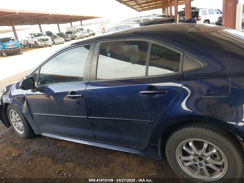 2022 TOYOTA COROLLA VIN: JTDEAMDEXNJ049255