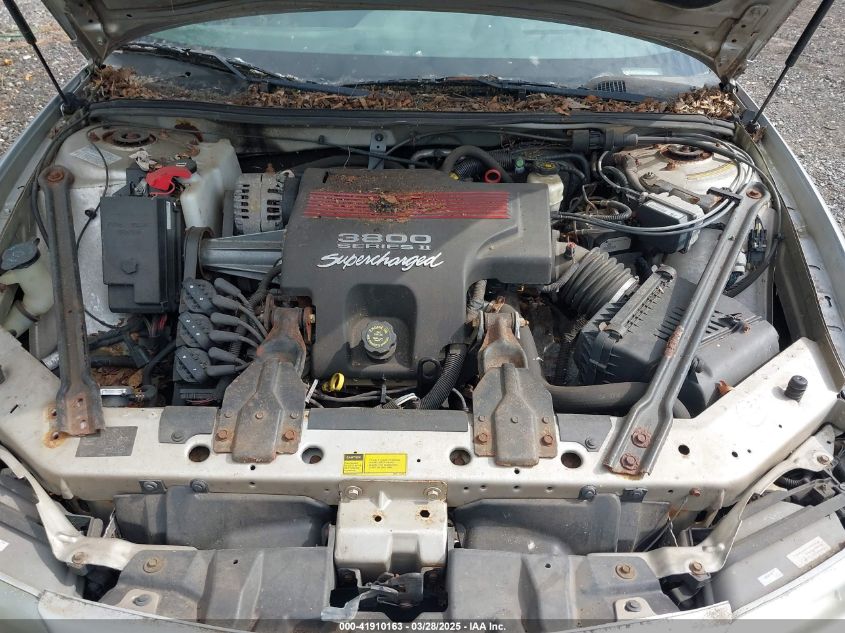 2000 Pontiac Grand Prix Gtp VIN: 1G2WR1215YF236832 Lot: 41910163