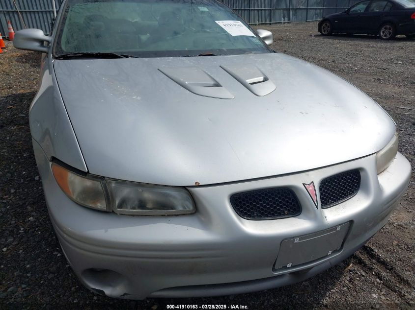 2000 Pontiac Grand Prix Gtp VIN: 1G2WR1215YF236832 Lot: 41910163