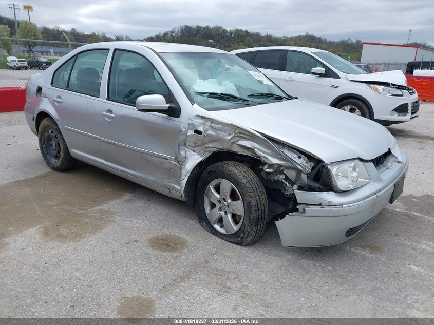 2004 Volkswagen Jetta Gls Tdi silver sedan diesel 3VWSR69M24M056285 photo #1