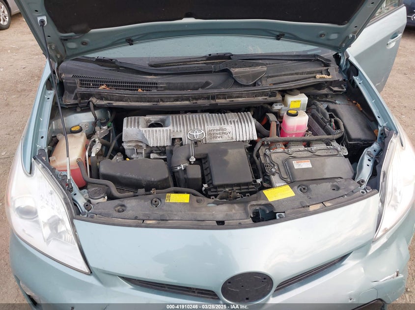 2013 TOYOTA PRIUS VIN: JTDKN3DU2D5629440