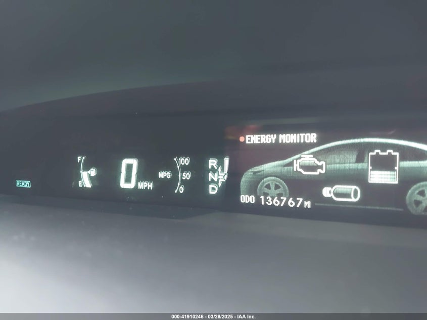 2013 TOYOTA PRIUS VIN: JTDKN3DU2D5629440