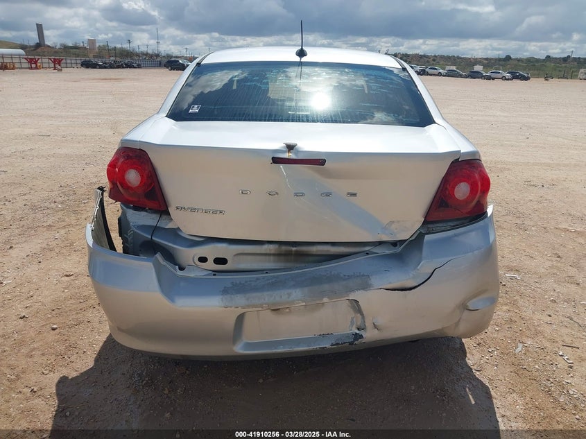 2012 DODGE AVENGER VIN: 1C3CDZAB0CN168254