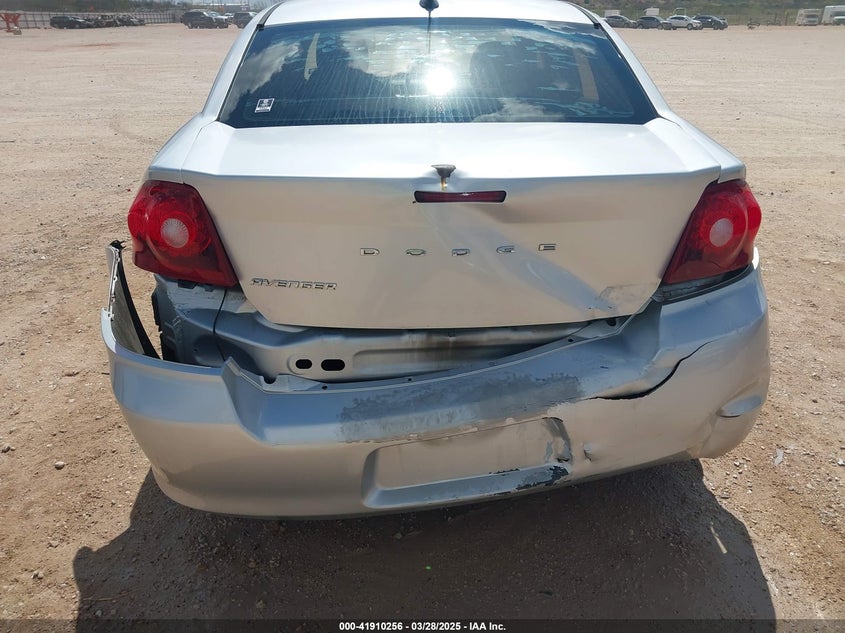 2012 DODGE AVENGER VIN: 1C3CDZAB0CN168254
