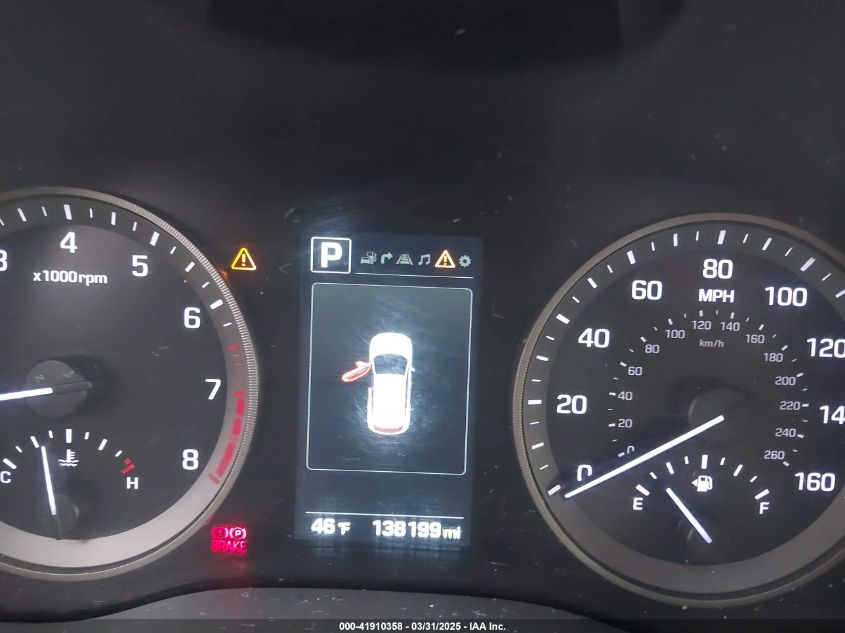 2017 Hyundai Tucson Limited VIN: KM8J3CA23HU498434 Lot: 41910358