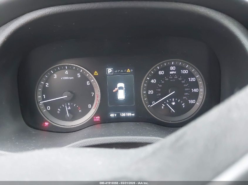 2017 Hyundai Tucson Limited VIN: KM8J3CA23HU498434 Lot: 41910358