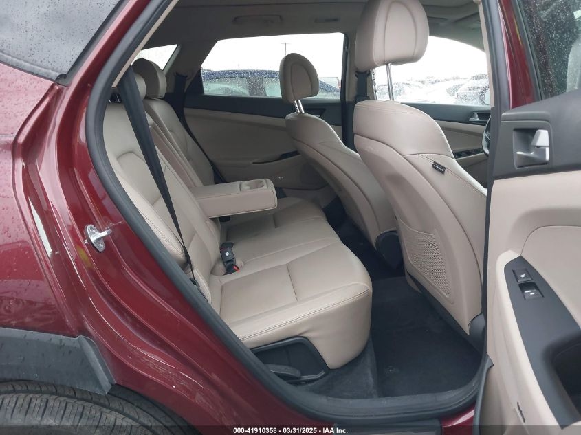 2017 Hyundai Tucson Limited VIN: KM8J3CA23HU498434 Lot: 41910358