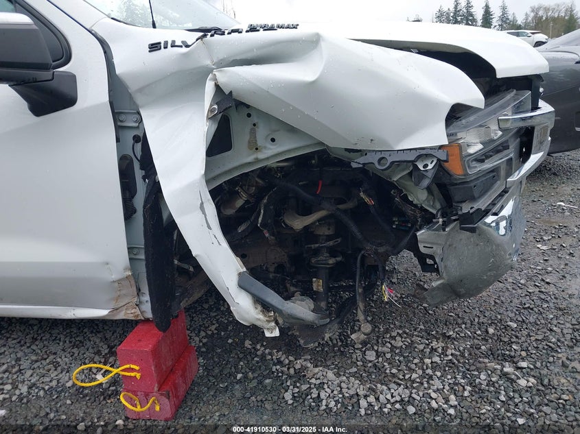 2021 CHEVROLET SILVERADO VIN: 3GCUYDETXMG307908