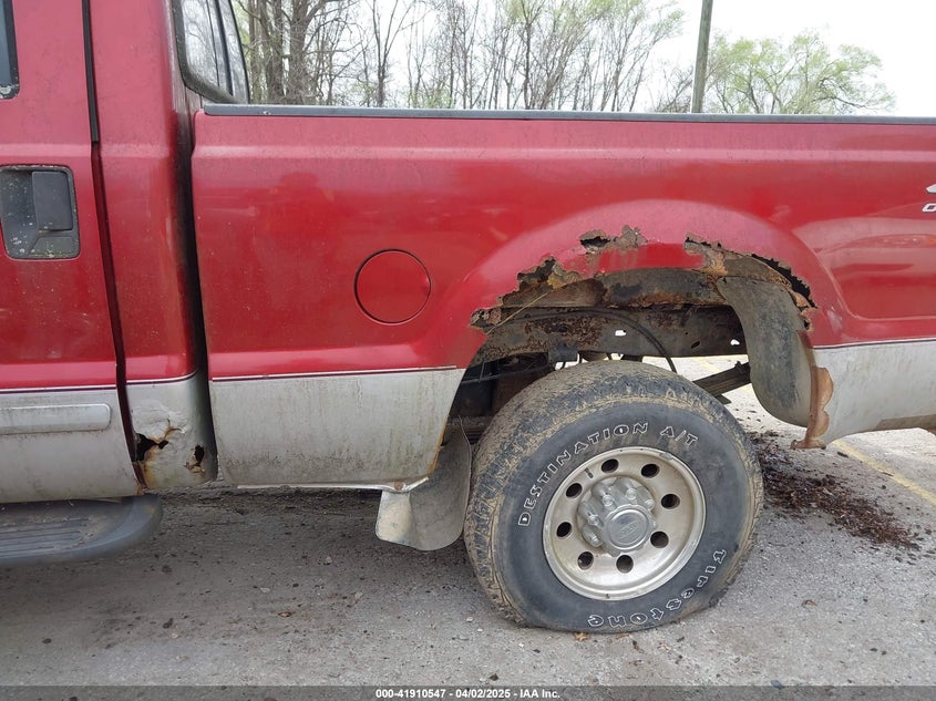 2001 Ford F-250 Lariat/Xl/Xlt VIN: 3FTNW21F11MA56059 Lot: 41910547