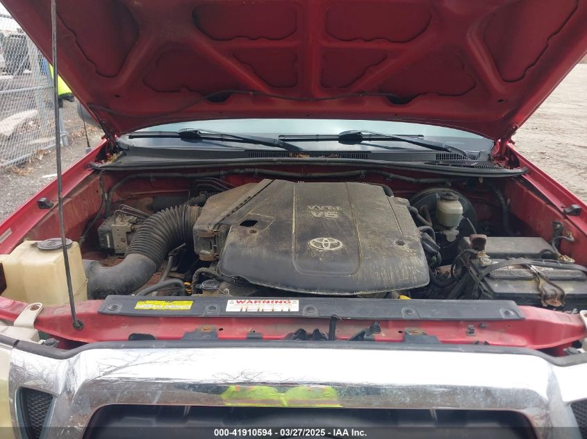 2005 Toyota Tacoma Base V6 VIN: 5TELU42N95Z099555 Lot: 41910594