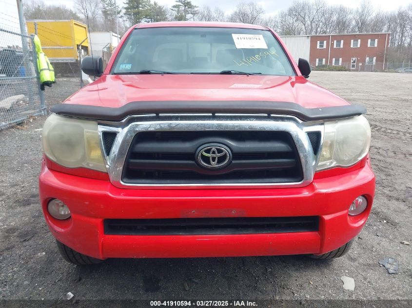 2005 Toyota Tacoma Base V6 VIN: 5TELU42N95Z099555 Lot: 41910594