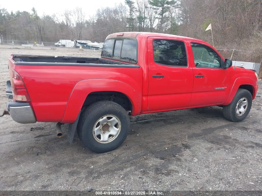 2005 Toyota Tacoma Base V6 VIN: 5TELU42N95Z099555 Lot: 41910594