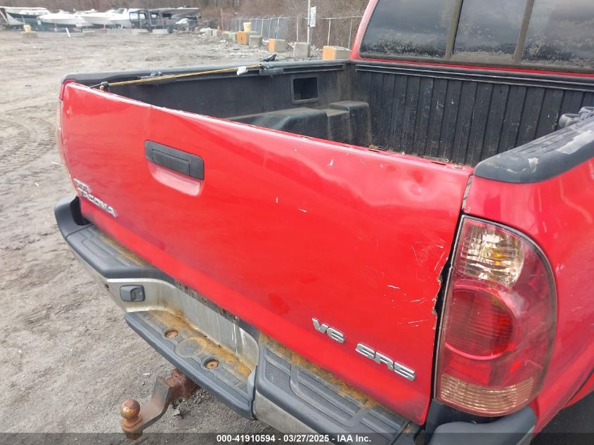 2005 Toyota Tacoma Base V6 VIN: 5TELU42N95Z099555 Lot: 41910594