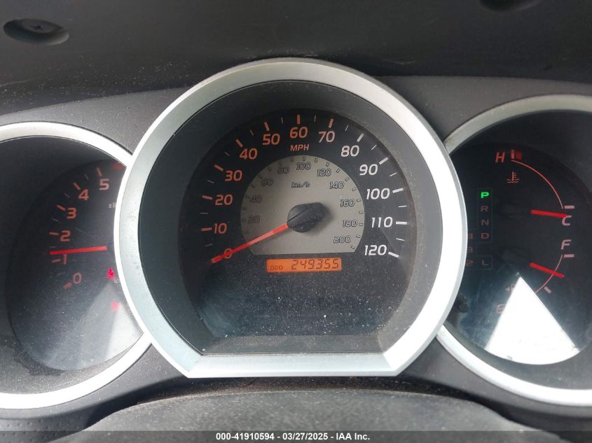 2005 Toyota Tacoma Base V6 VIN: 5TELU42N95Z099555 Lot: 41910594