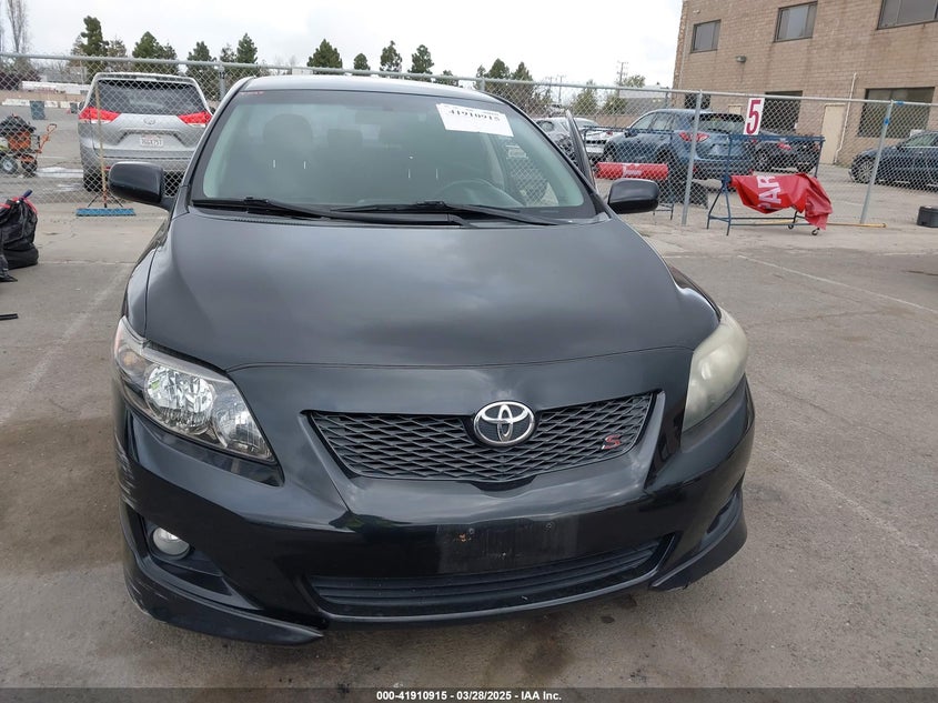 2009 TOYOTA COROLLA VIN: 1NXBU40E69Z047616