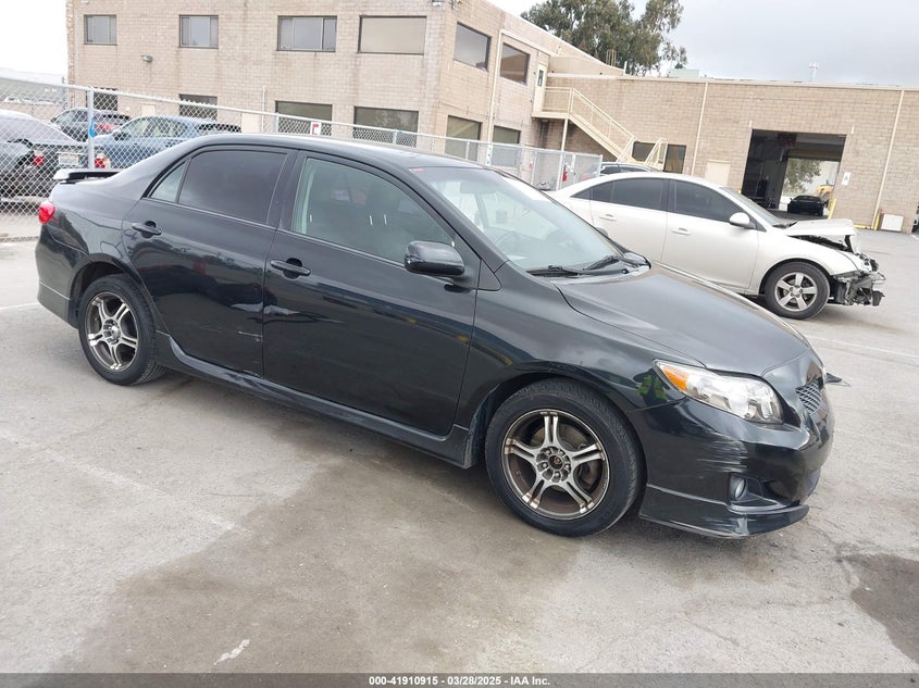 2009 TOYOTA COROLLA VIN: 1NXBU40E69Z047616