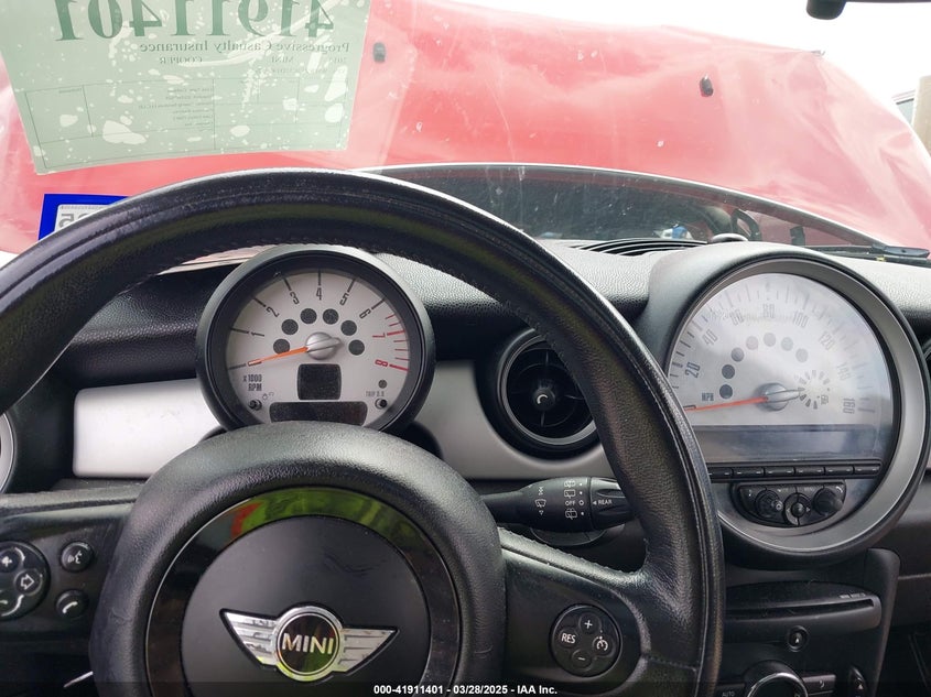 2013 MINI CLUBMAN VIN: WMWZF3C52DT490828