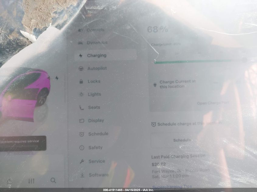 2022 Tesla Model Y Long Range Dual Motor All-Wheel Drive VIN: 7SAYGAEE9NF428833 Lot: 41911465