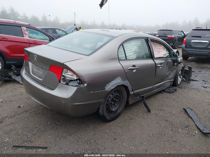 2008 HONDA CIVIC VIN: 2HGFA16548H346738