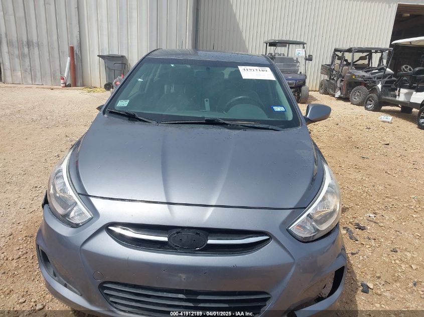 2017 Hyundai Accent Value Edition VIN: KMHCT4AEXHU320738 Lot: 41912189